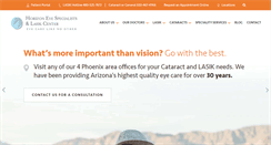Desktop Screenshot of horizonlaservision.com